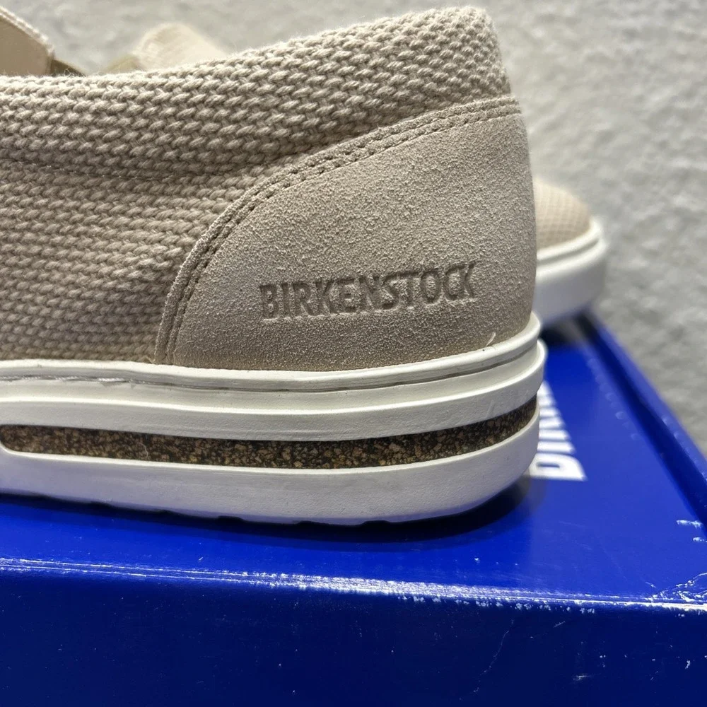 Birkenstock Oswego Textile Suede Sandcastle EU 40 US L9 M7 Womens Mens